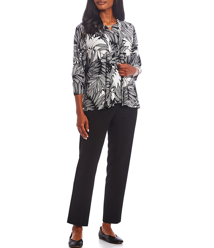 Caroline Rose Tissue Linen Bracelet Sleeve Shirt Jacket