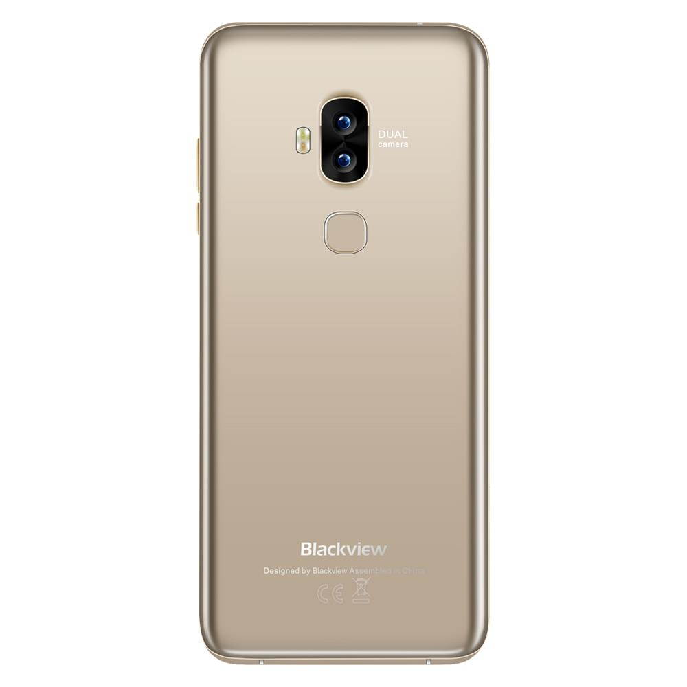 Blackview S8 4G Phablet 5.7 inch Android 7.0 MTK6750T 1.5GHz Octa Core 4GB RAM 64GB ROM 8.0MP + 0.3MP Dual Front Cameras Touch Sensor