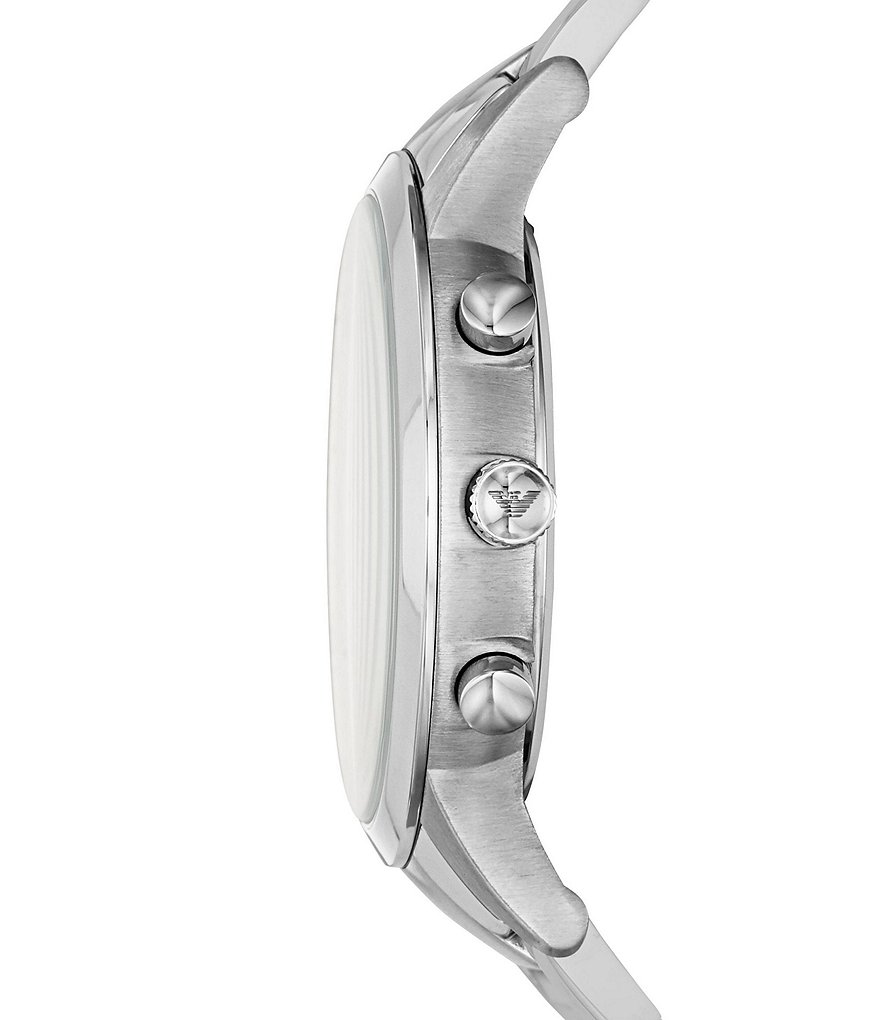 Emporio Armani Renato Silver Stainless Steel Bracelet