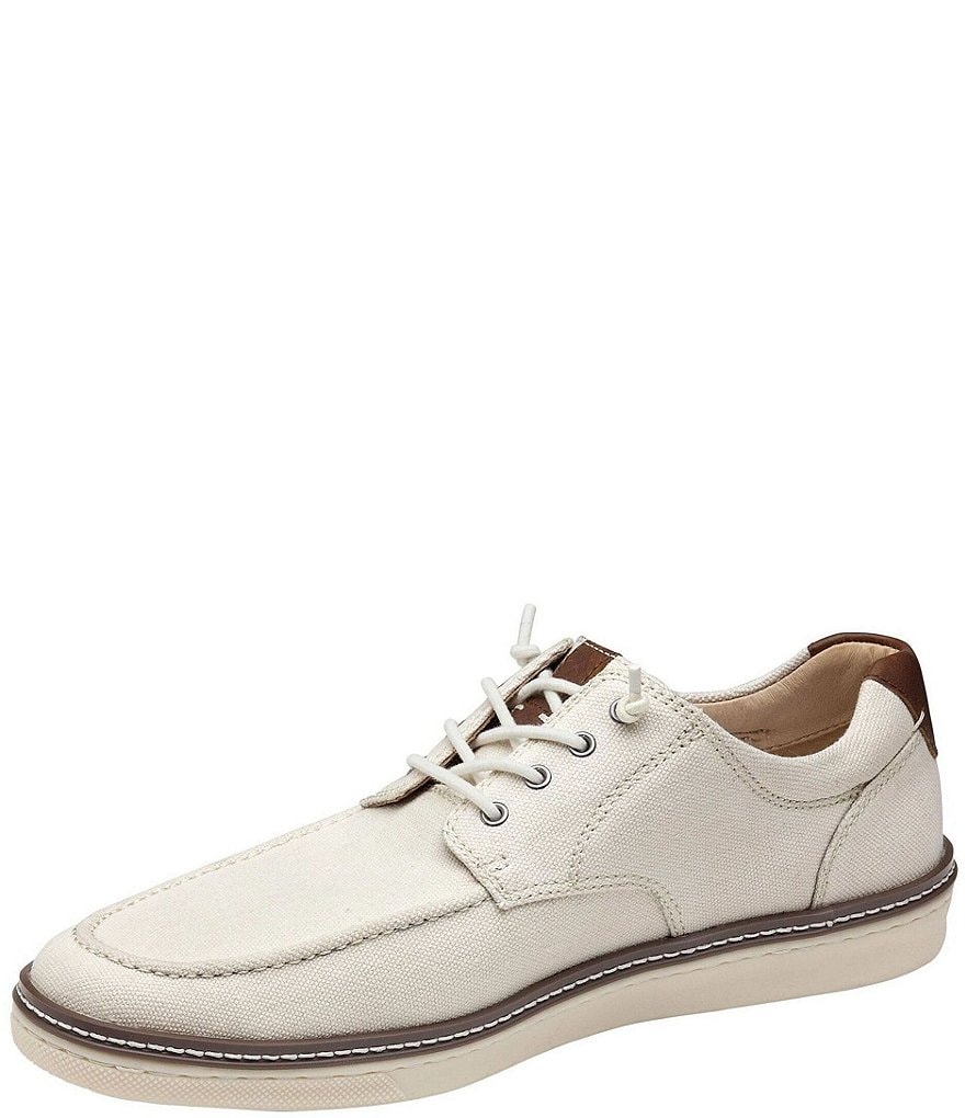 Johnston & Murphy Men's McGuffey Canvas Elastic Lace Slip-Ons