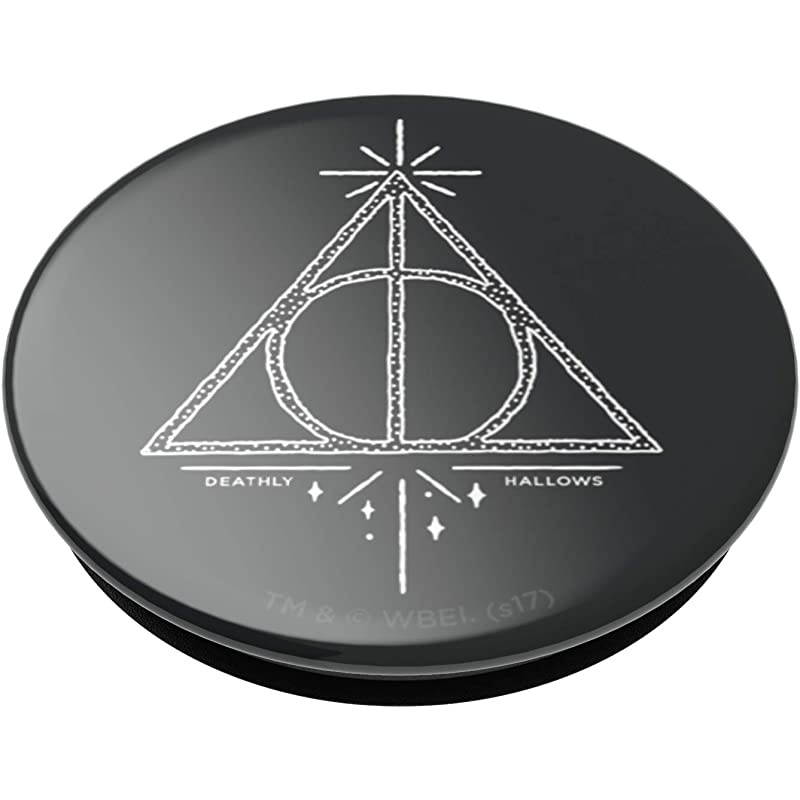 PopGrip with Swappable Top for Phones Tablets Harry Potter Deathly Hallows Gloss