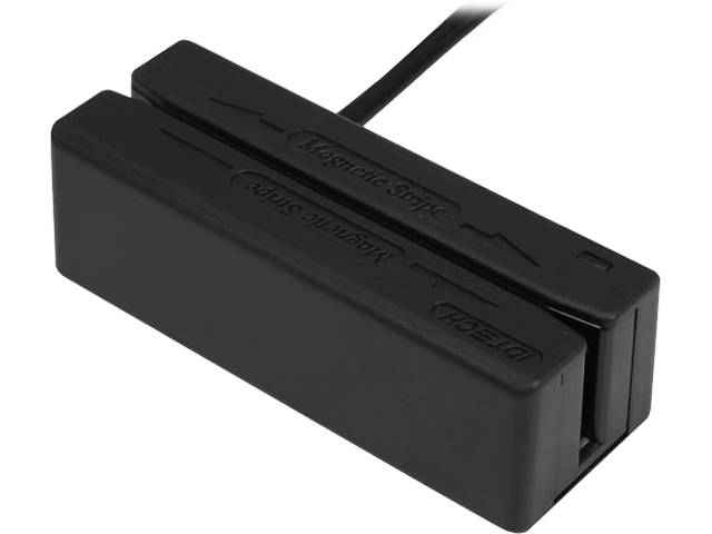 ID Tech IDMB-354133B MiniMag Duo Compact Dual Headed Magstripe Swipe Credit Card Reader