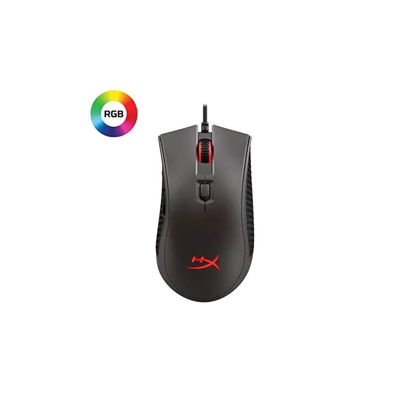 Pulsefire FPS Pro - Gaming Mouse, Software Controlled RGB Light Effects & Macro Customization, Pixart 3389 Sensor Up to 16,000 DPI, 6 Programmable Buttons, Mouse Weight 95g