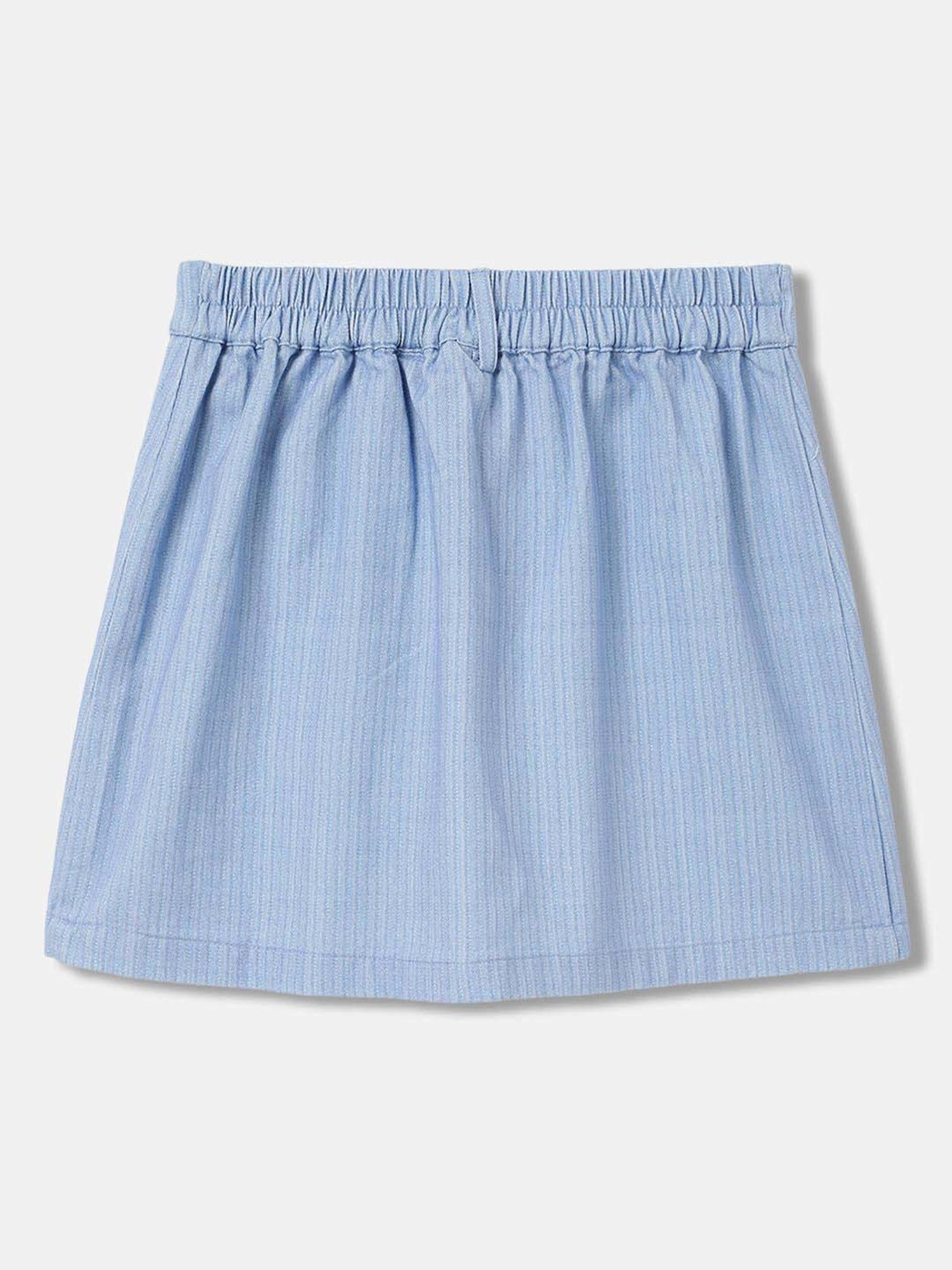 Elle Kids Blue Cotton Skirt