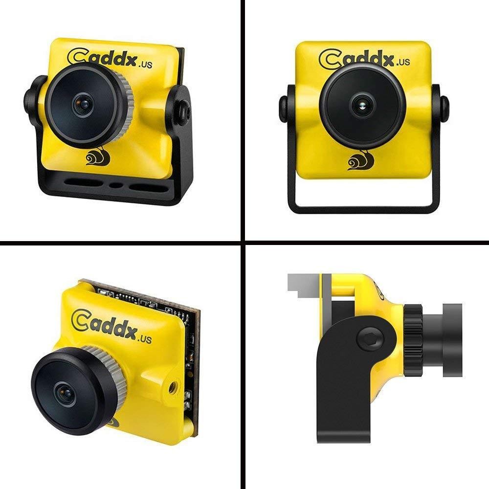 Caddx FPV Camera Turbo Micro F1 FPV Came 1/3" CMOS Sensor 1200 TVL 2.1mm IR Blocked NTSC DC 5V-40V Wide Voltage for FPV Racing Drone