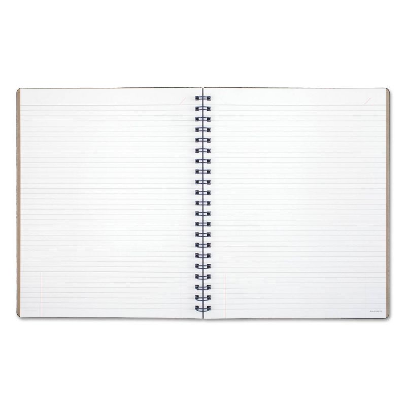 AT-A-GLANCE Collection Twinwire Composition Notebook, Legal, 7.25" x 9.5", 80 Sheets - Tan/Navy Blue