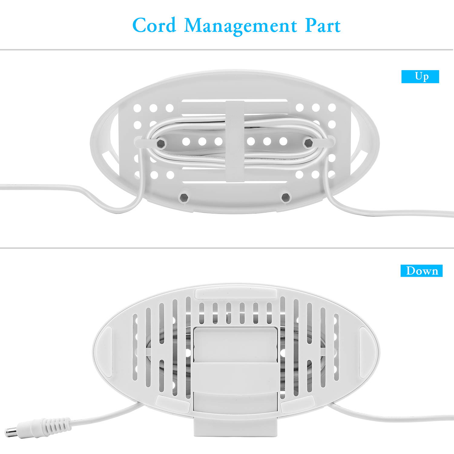 STANSTAR Wall Mount for NETGEAR ORBI AC2200(RBK23) Whole Home Mesh WiFi System,Sturdy Bracket Holder with Space Saving ORBI Router Wall Holder Without Messy Wires(2 Pack)