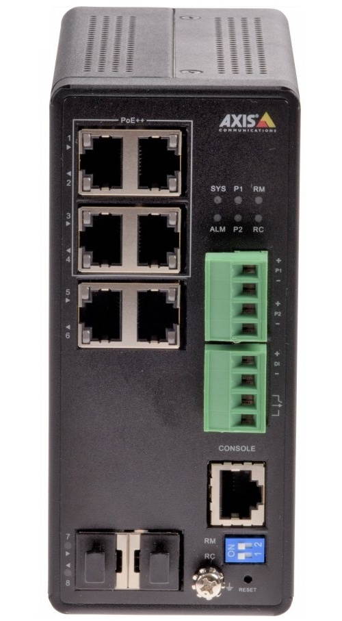 AXIS 01633-001  T8504-R INDUSTRIAL POE SWITCH