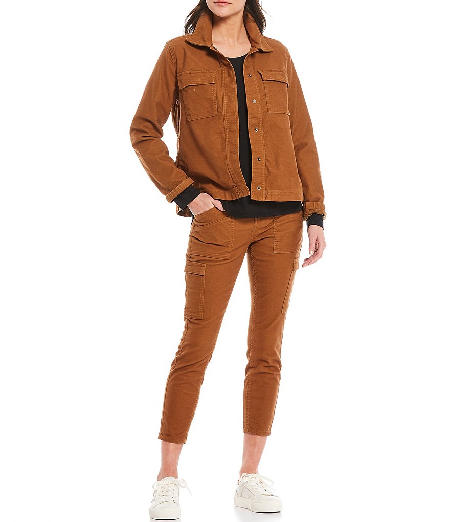 prAna Nikit Long Sleeve Organic Cotton Stretch Swing Jacket