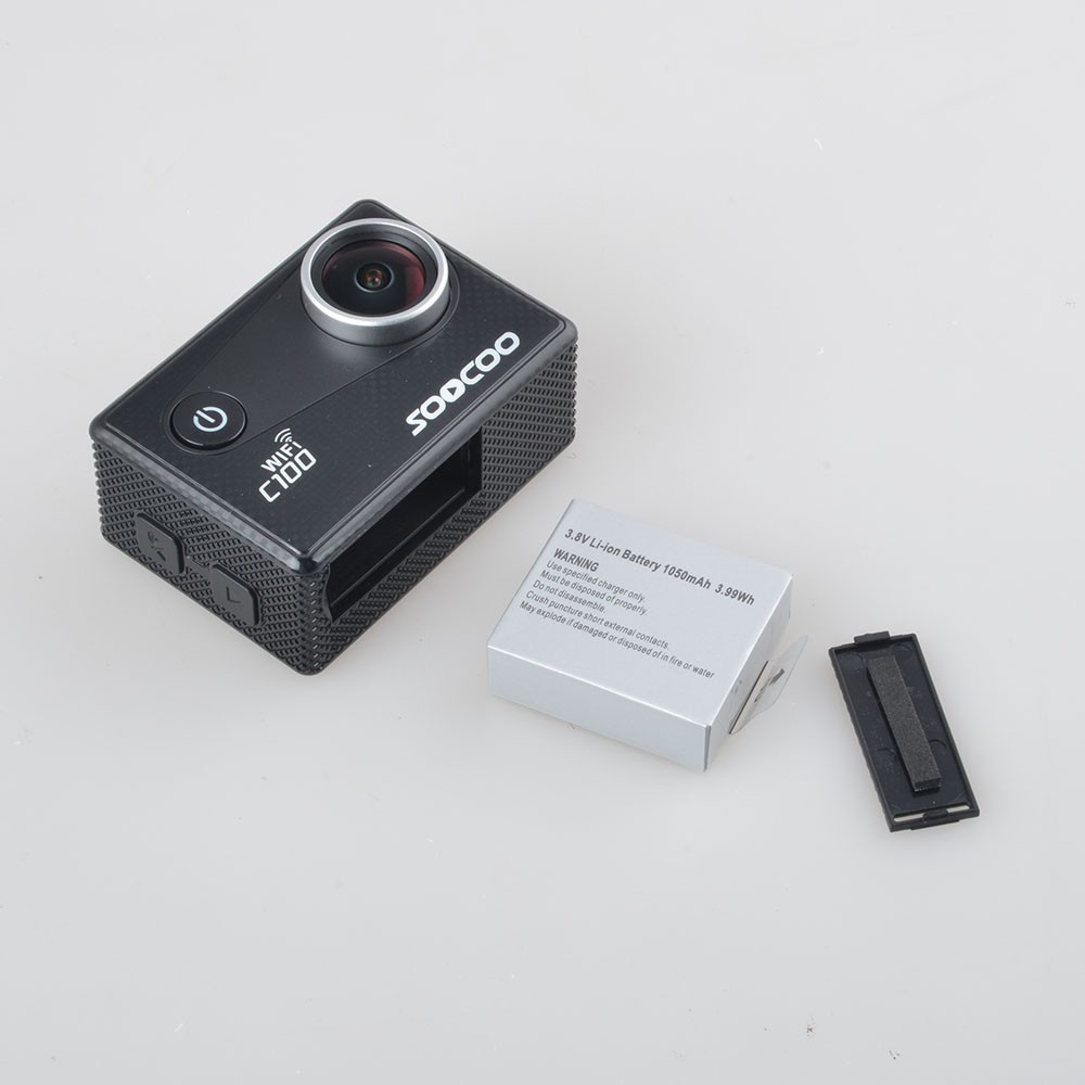 SOOCOO C100 NTK96660 20MP 4K WiFi Action Video Camera Gyro with Optional GPS Extension Waterproof