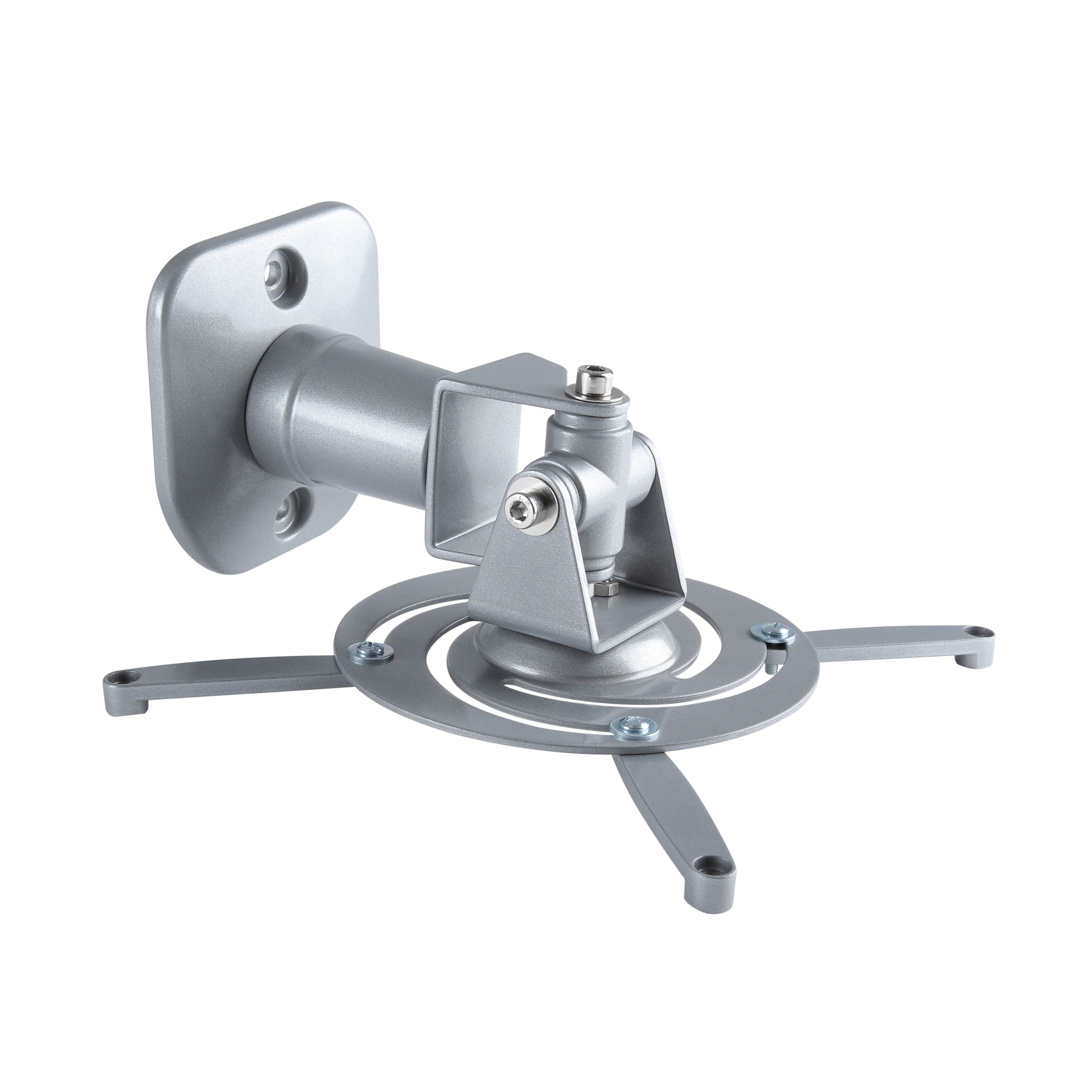 Amer Mounts Universal Celing Projector Mount Supports Up To 30 lbs - Silver