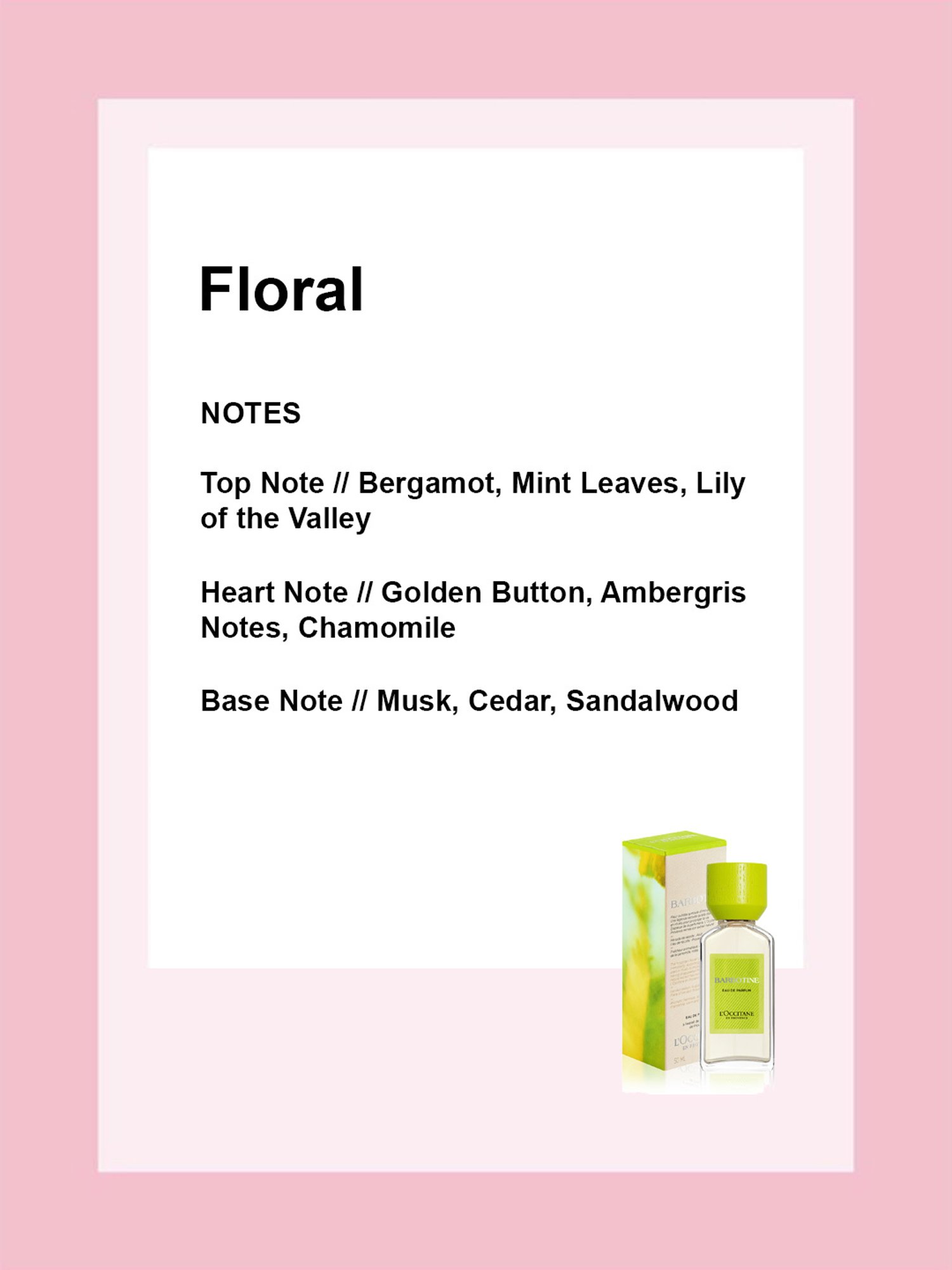 L'Occitane En Provence Barbotine Eau de Parfum - 50 ml