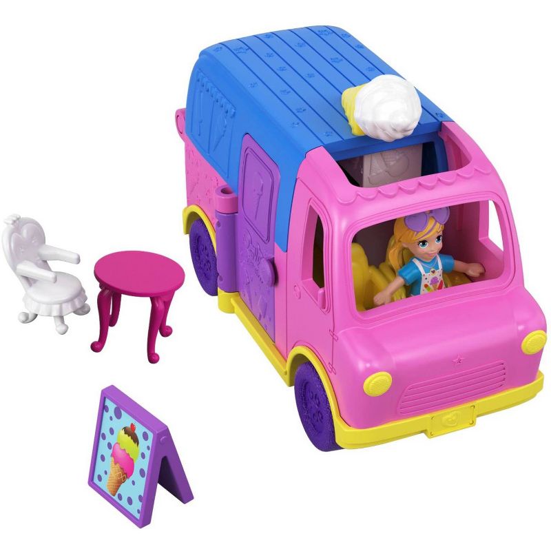 Polly Pocket Pollyville Ice Cream Truck