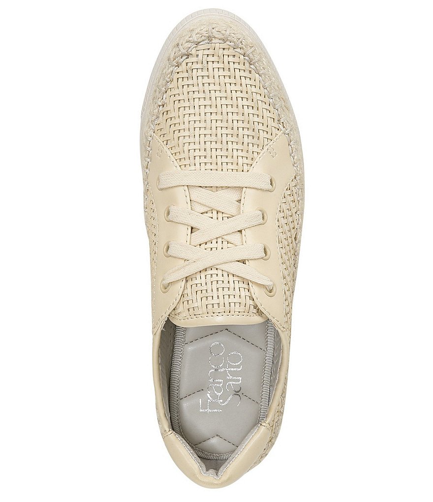 Franco Sarto Hyria Woven Lace-Up Platform Sneakers
