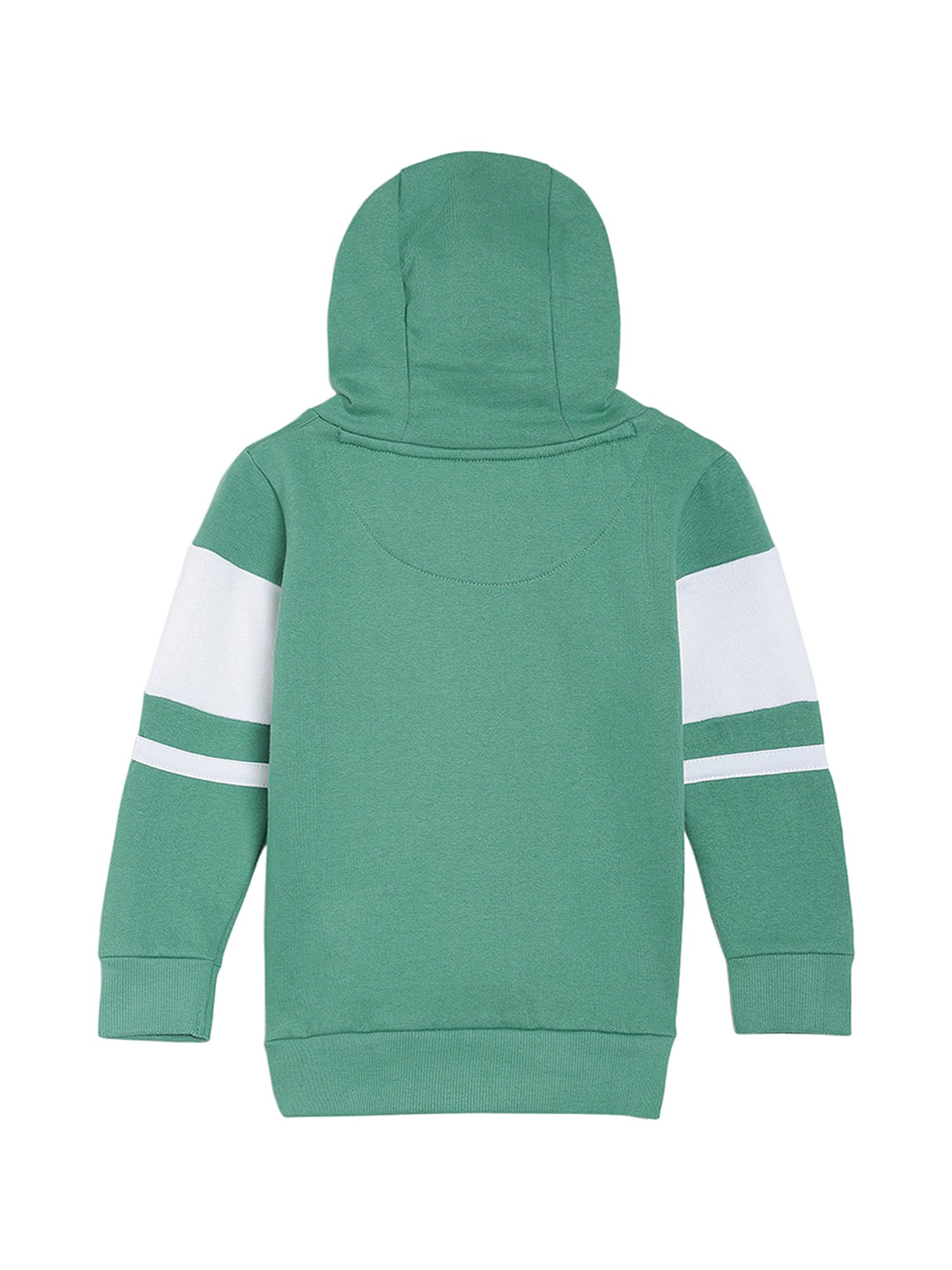 Tales & Stories Kids Green Printed Hoodie