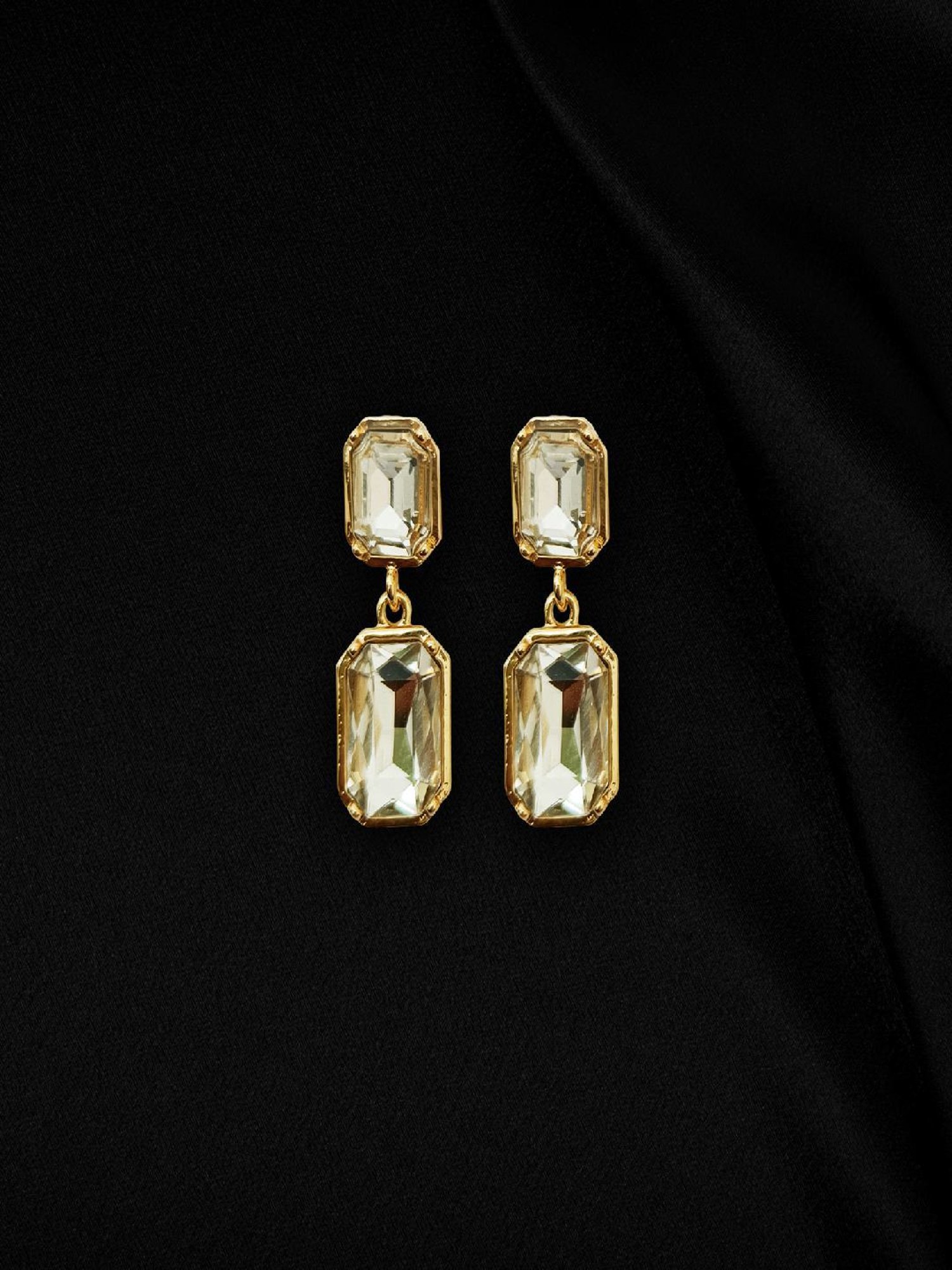 Jewelz Western Style Stone Studded Earrings for Girls & Women