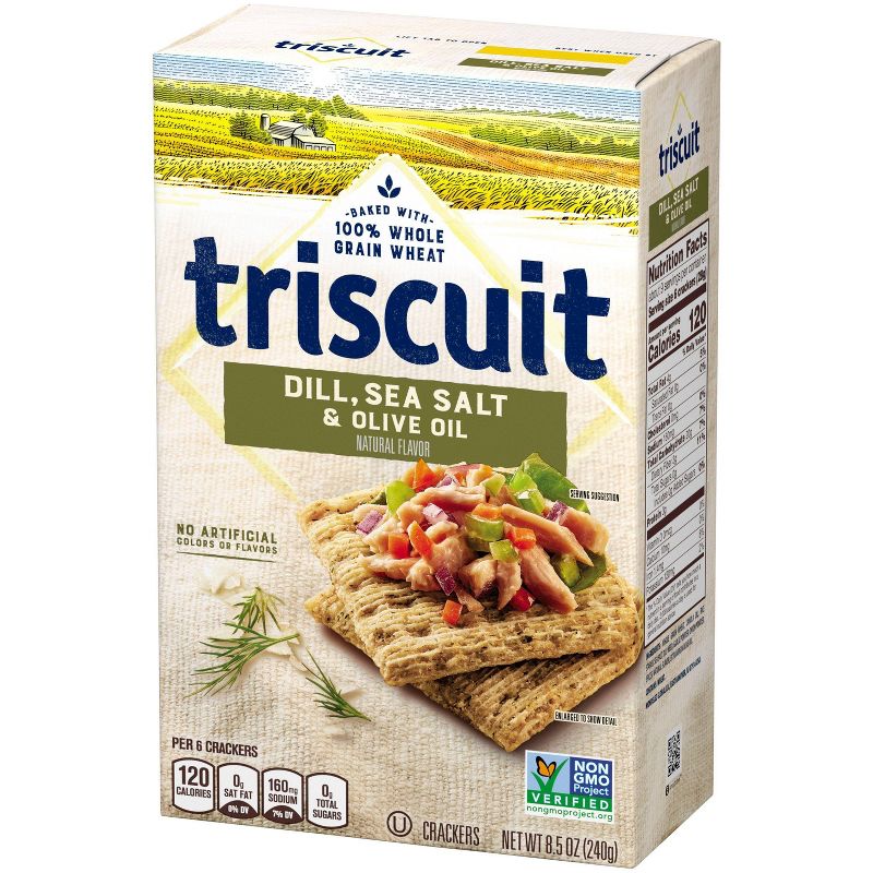 Triscuit Dill, Sea Salt & Olive Oil Crackers - 8.5oz