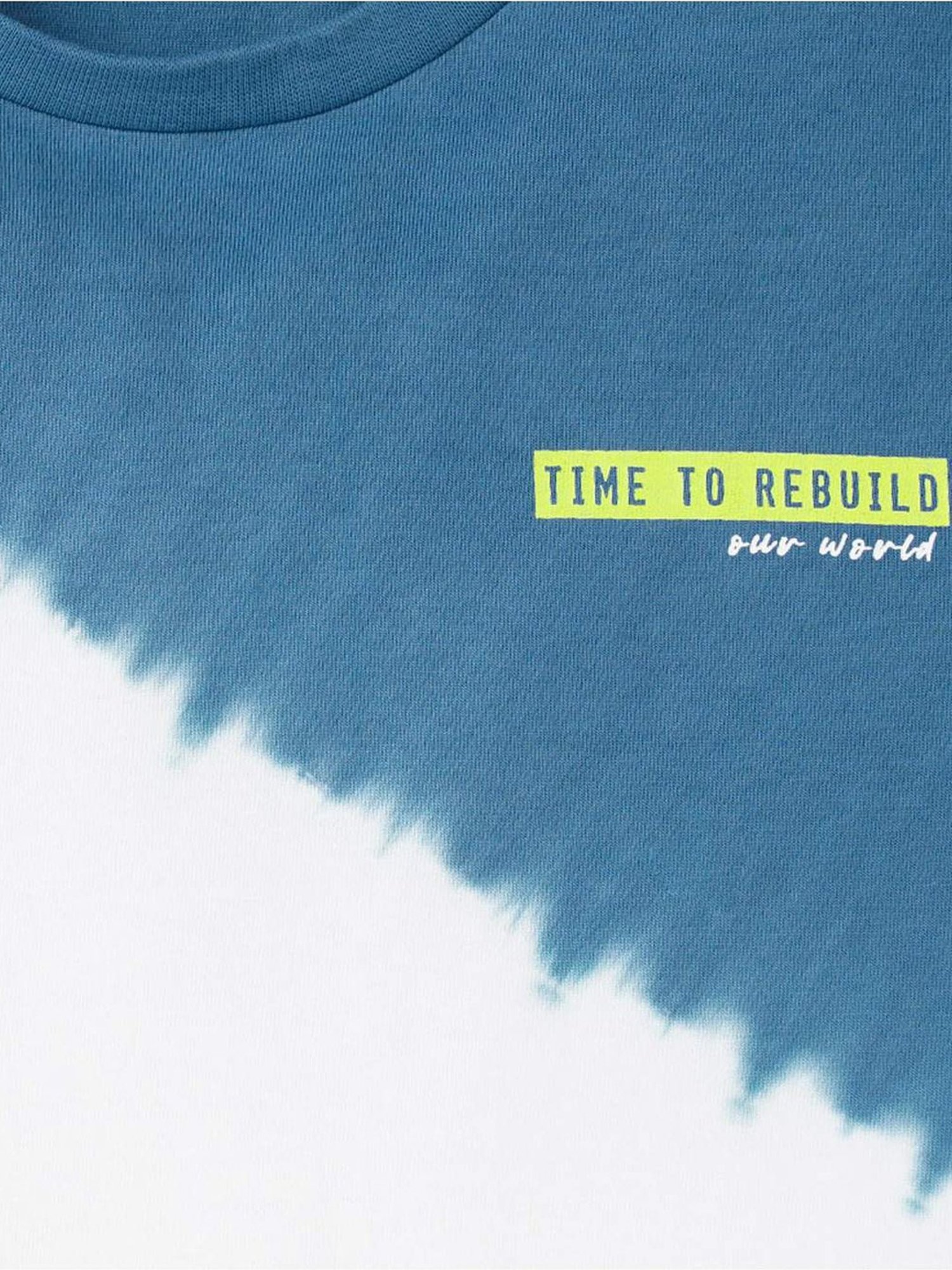 Edheads Boys Multicolor Cotton Color Block T-Shirt