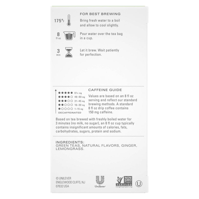 Tazo Green Ginger Tea - 20ct