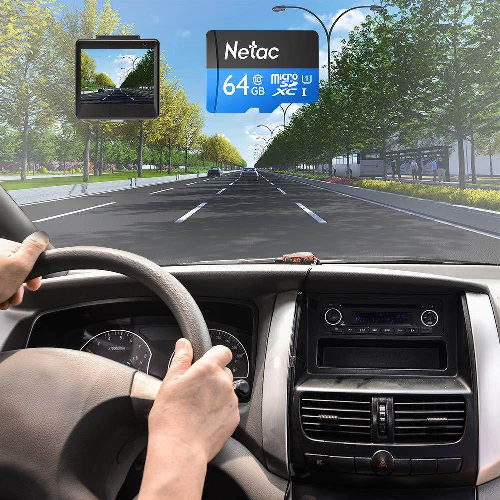 Extaum TF Flash Memory Card Netac P500 Class 10 16G Micro SDHC Data Storage UHS-1 High Speed Up to 80MB/s