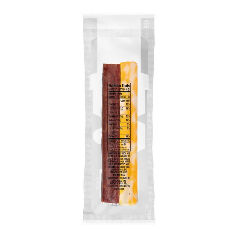 Jack Links Cold Crafted Beef & Colby Cheese Combo Meat Stick - 1.5oz