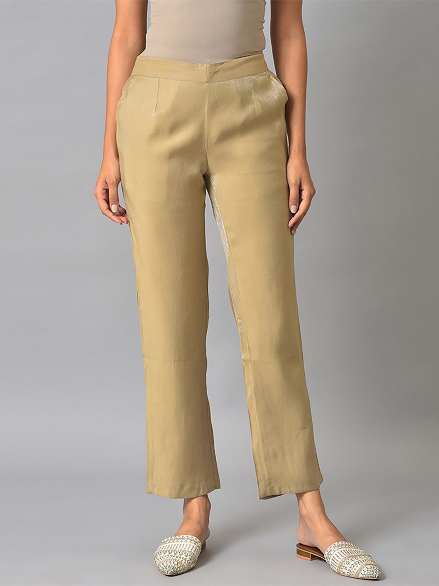 Elleven from Aurelia Golden Regular Fit Pants