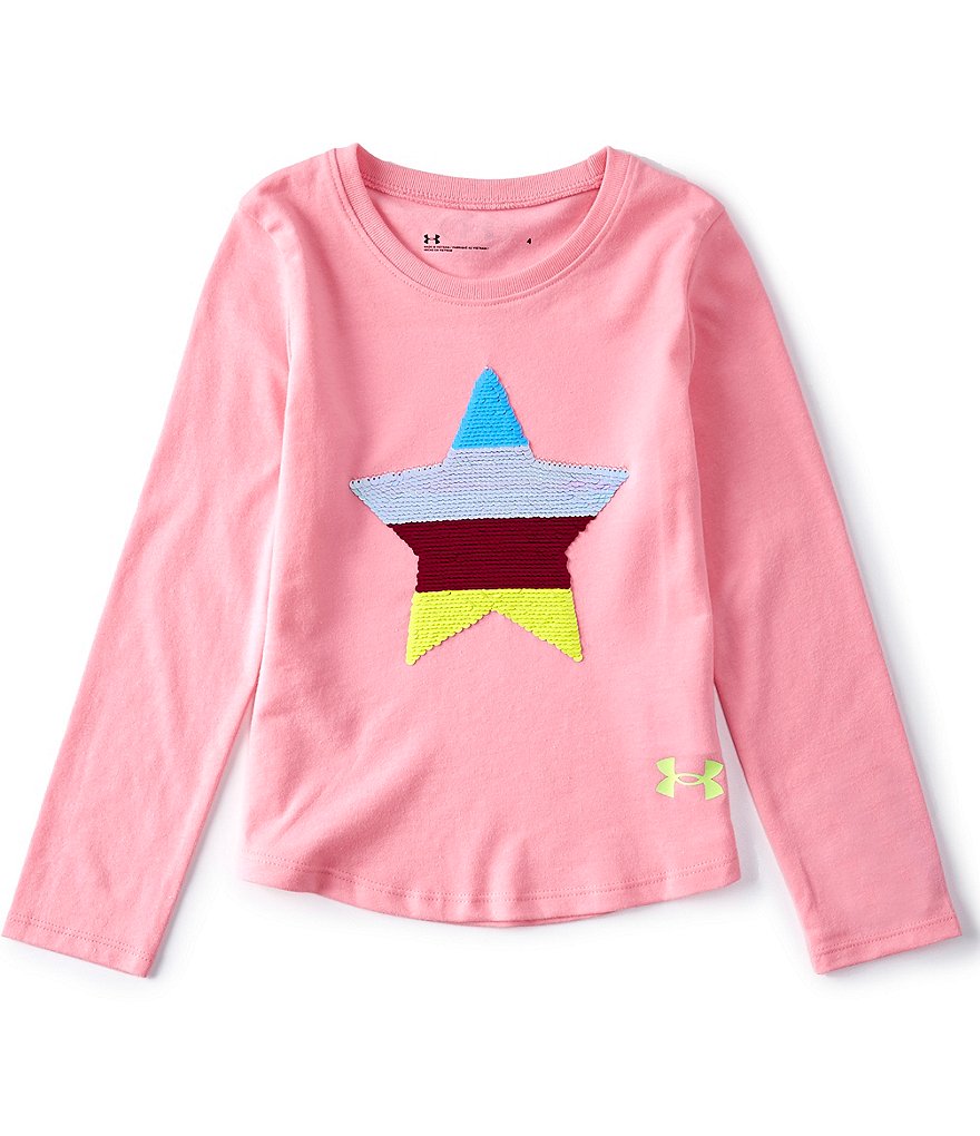 Under Armour Little Girls 2T-6X Classic Varsity Tee