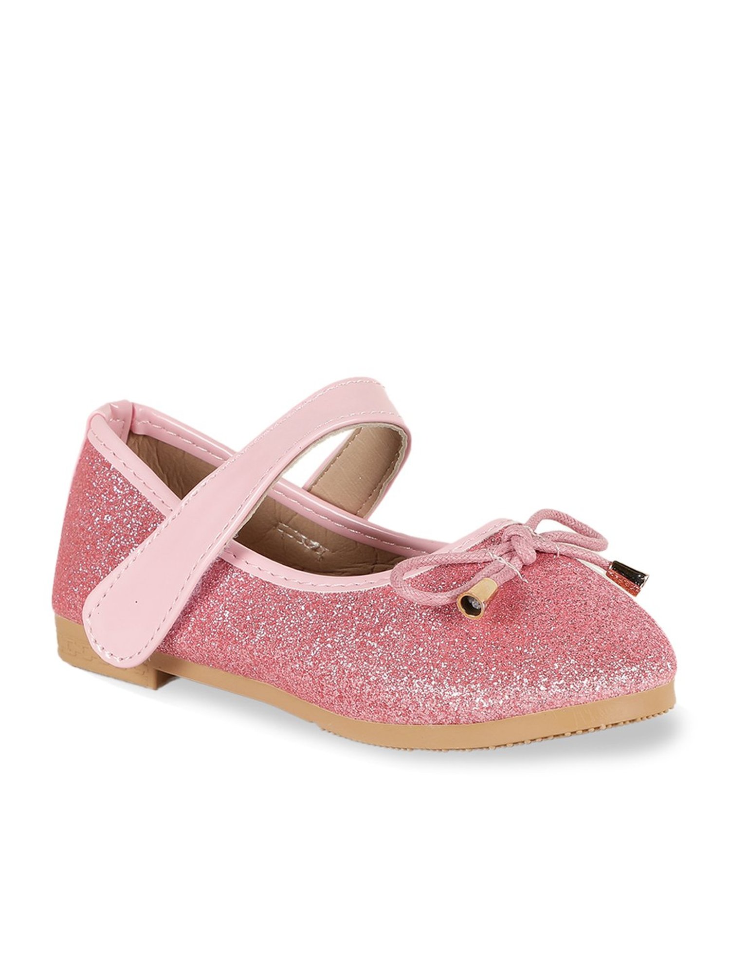 Passion Petals Kids Pink Mary Jane Shoes