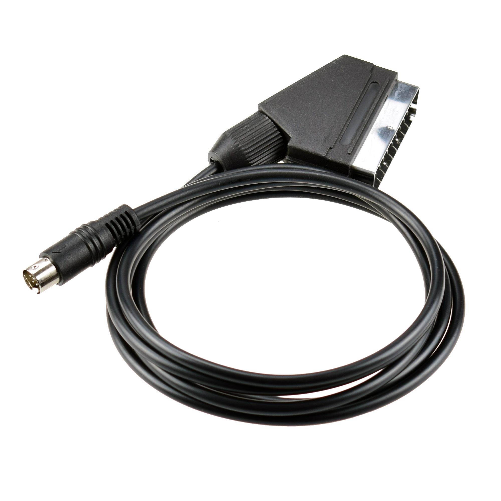 Real RGB Scart Cable TV lead for Sega Saturn