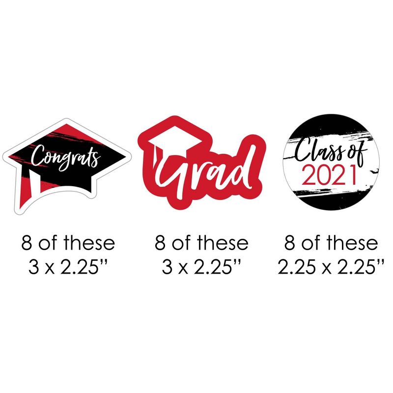 Big Dot of Happiness Senior Strong - Hanging Porch Class of 2021 Graduation Party Outdoor Decorations - Front Door Decor - 1 Piece Sign