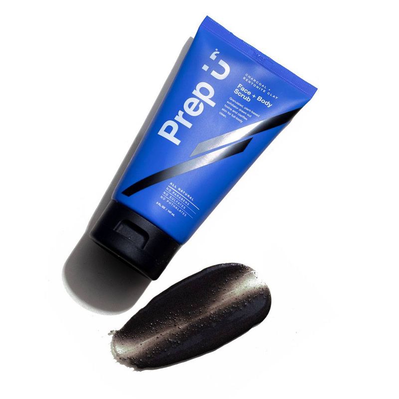 Prep U Charcoal Face + Body Scrub - Citrus Mint - 5 fl oz