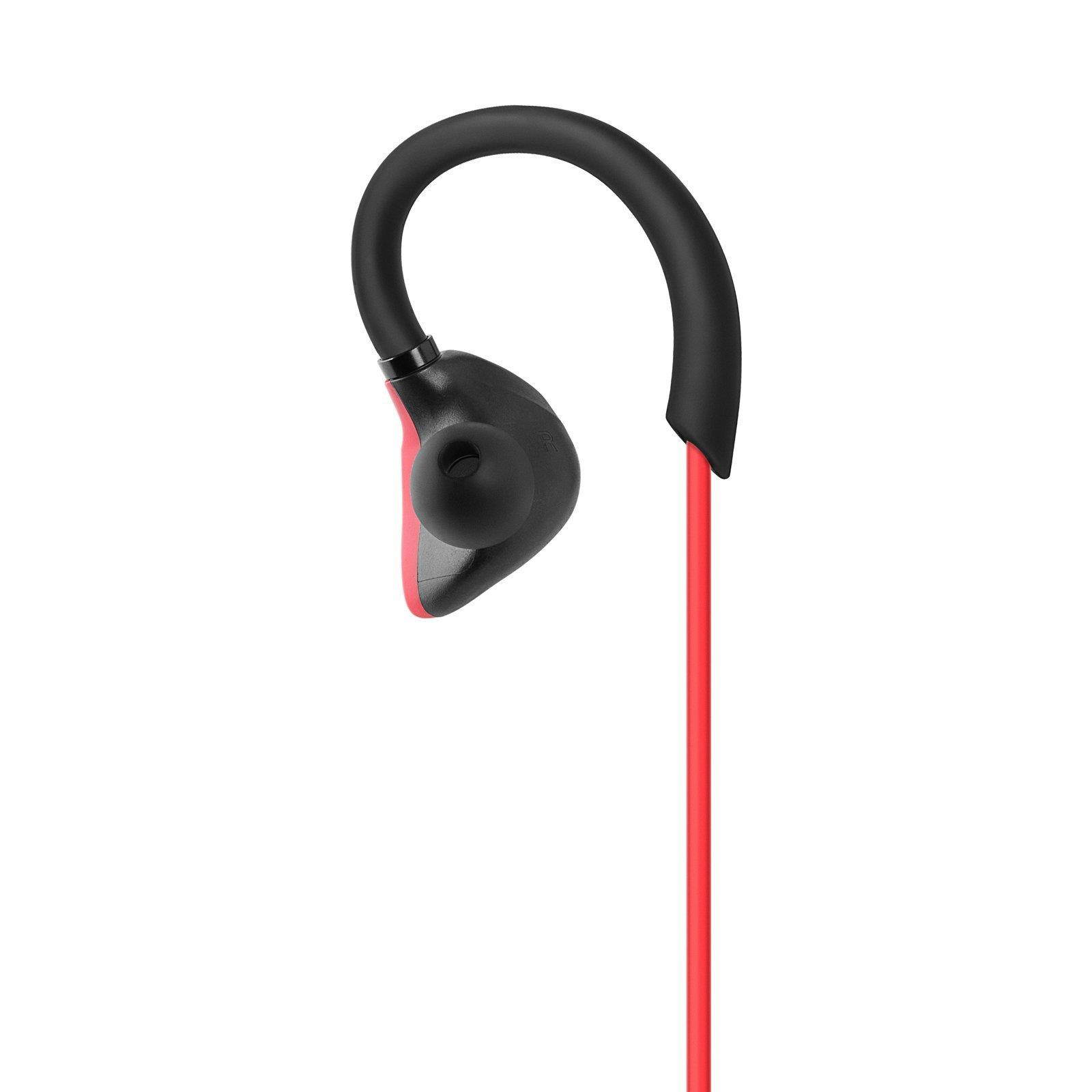 Edifier W296BT Bluetooth v4.1 Sports Headphones In-Ear Earphones Sweat Water Resistant CVC Noise Suppression - Black