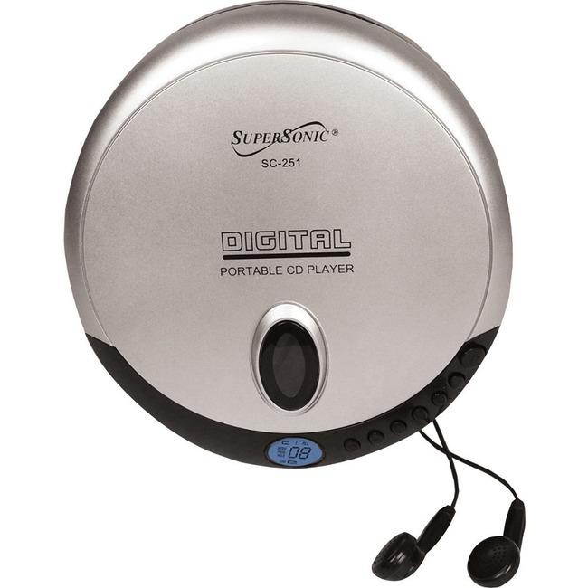 Supersonic SC-251 Personal CD Player