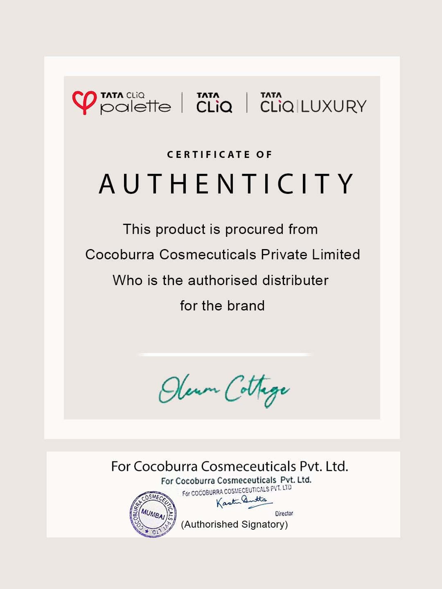 Oleum Cottage Clarifying and Regerating Creme - 30 ml