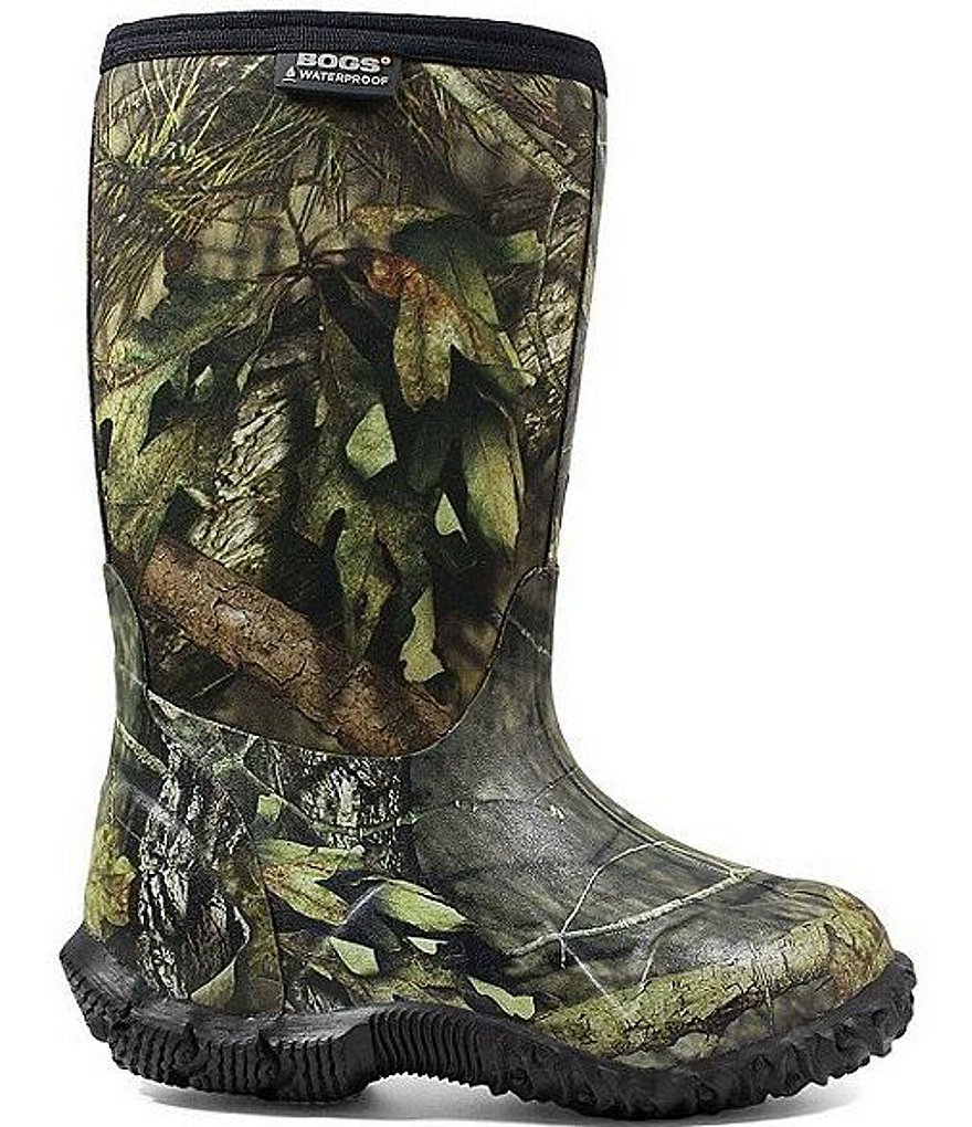 BOGS Boys' Classic Mossy Oak Waterproof Winter Boots (Toddler)