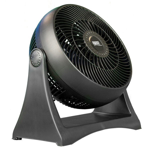 8-In. High-Velocity Portable Turbo Fan, FTB8, Black