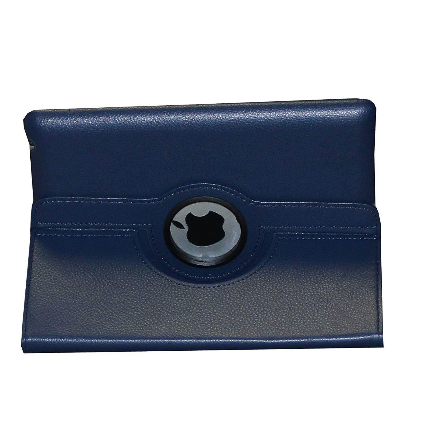 iPad Air Case (2013 Released), JYtrend (R) Rotating Stand Smart Case Cover Magnetic Auto Wake Up/Sleep for iPad Air (Air 1) A1474 A1475 A1476 (Royal Navy)
