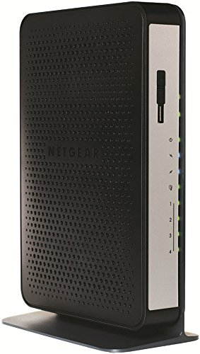 Netgear CG3000Dv2 N450 Wi-Fi Docsis 3.0 Cable Modem Wireless Router Approved for Comcast / Xfinity, Time Warner / TWC, Spectrum, Wide Open West / WOW, Cox, Cable One
