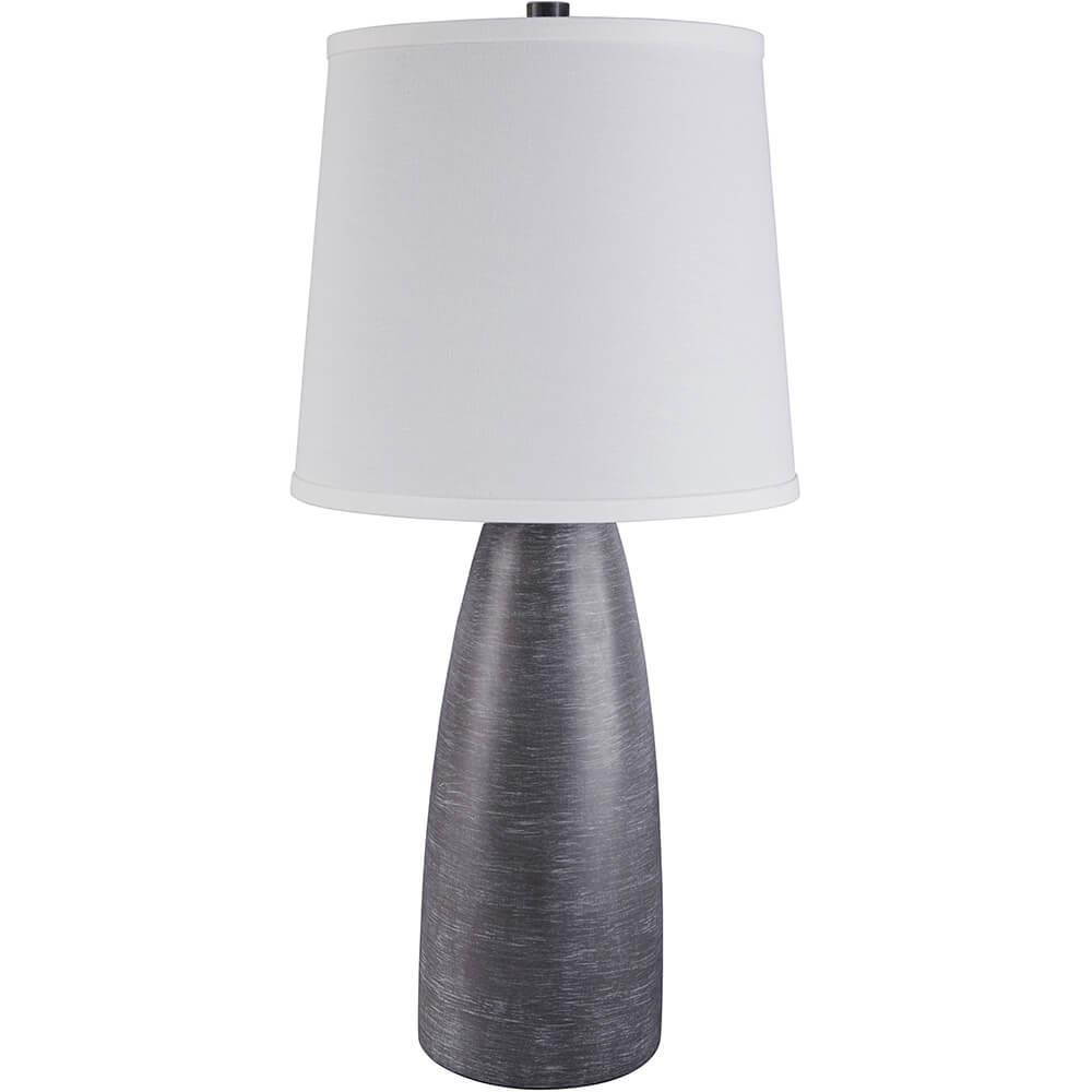 Shavontae Gray Poly Table Lamp L243004 - Set Of 2 Shavontae Gray Poly Table Lamp (2/CN)
