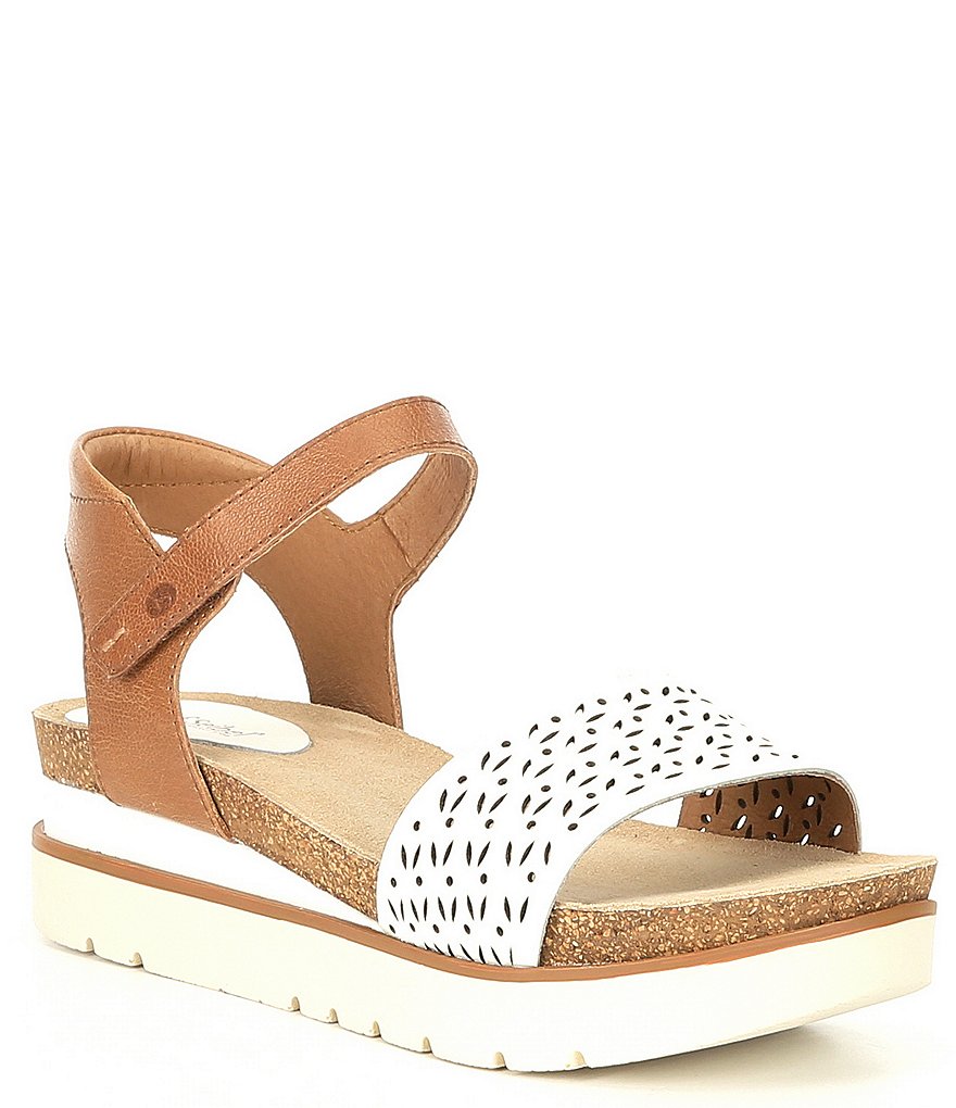 Josef Seibel Clea 09 Perf Wedge Sandals