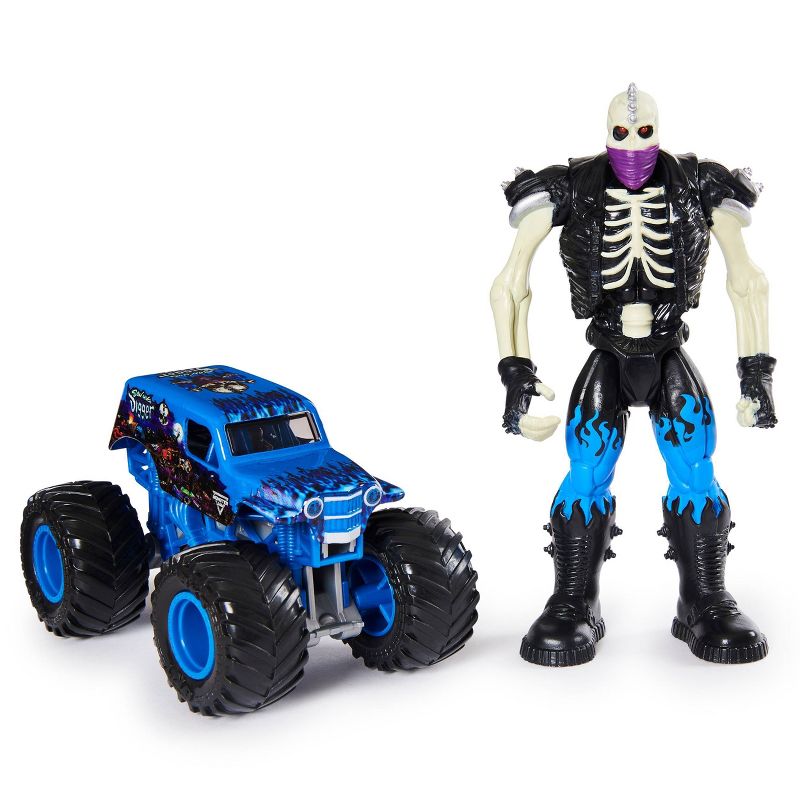 Monster Jam Official Son-Uva Digger 1:64 Scale Monster Truck and 5" Scrap Creatures Action Figure