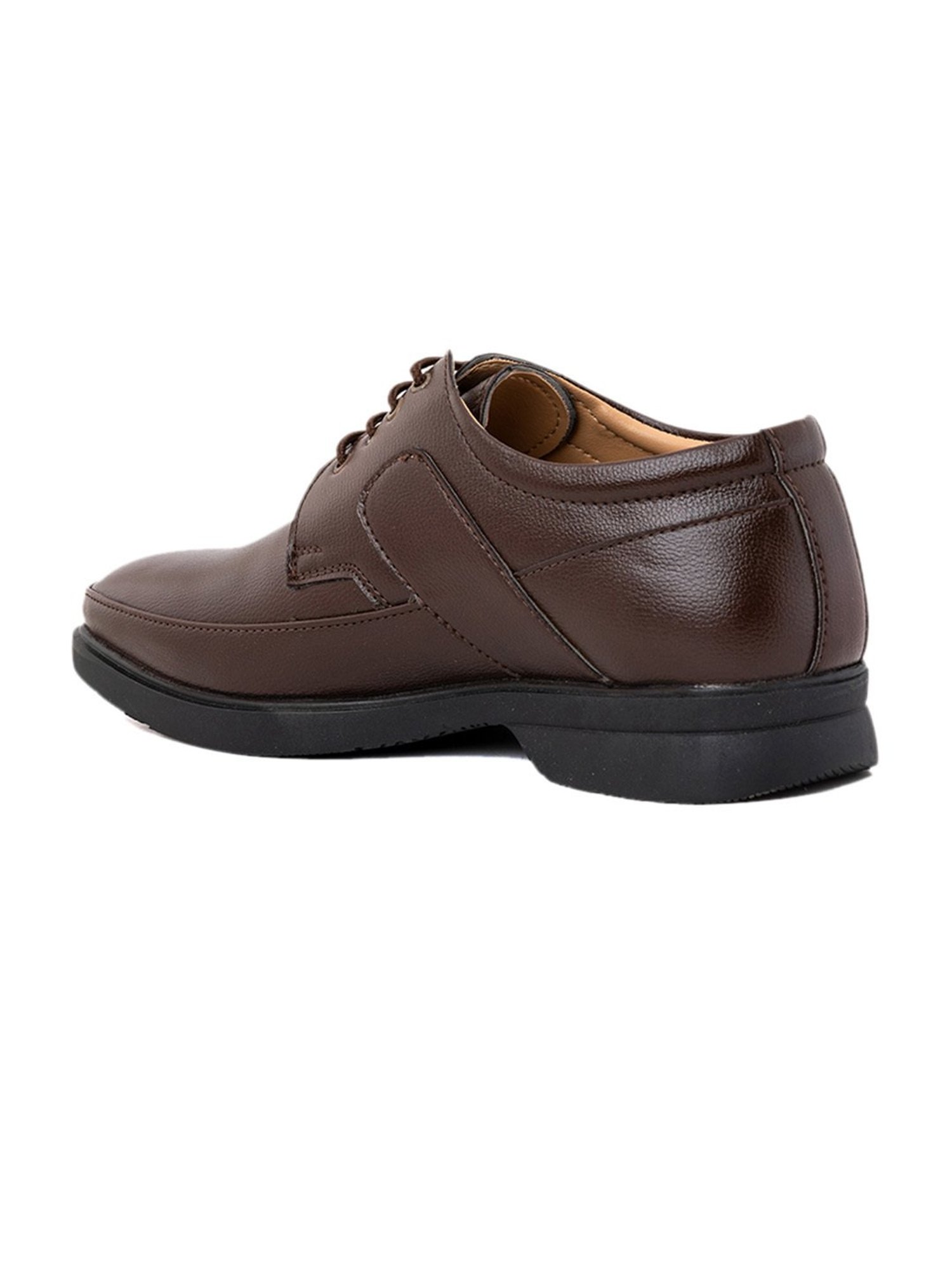 Khadim Men's Brown Derby Shoes