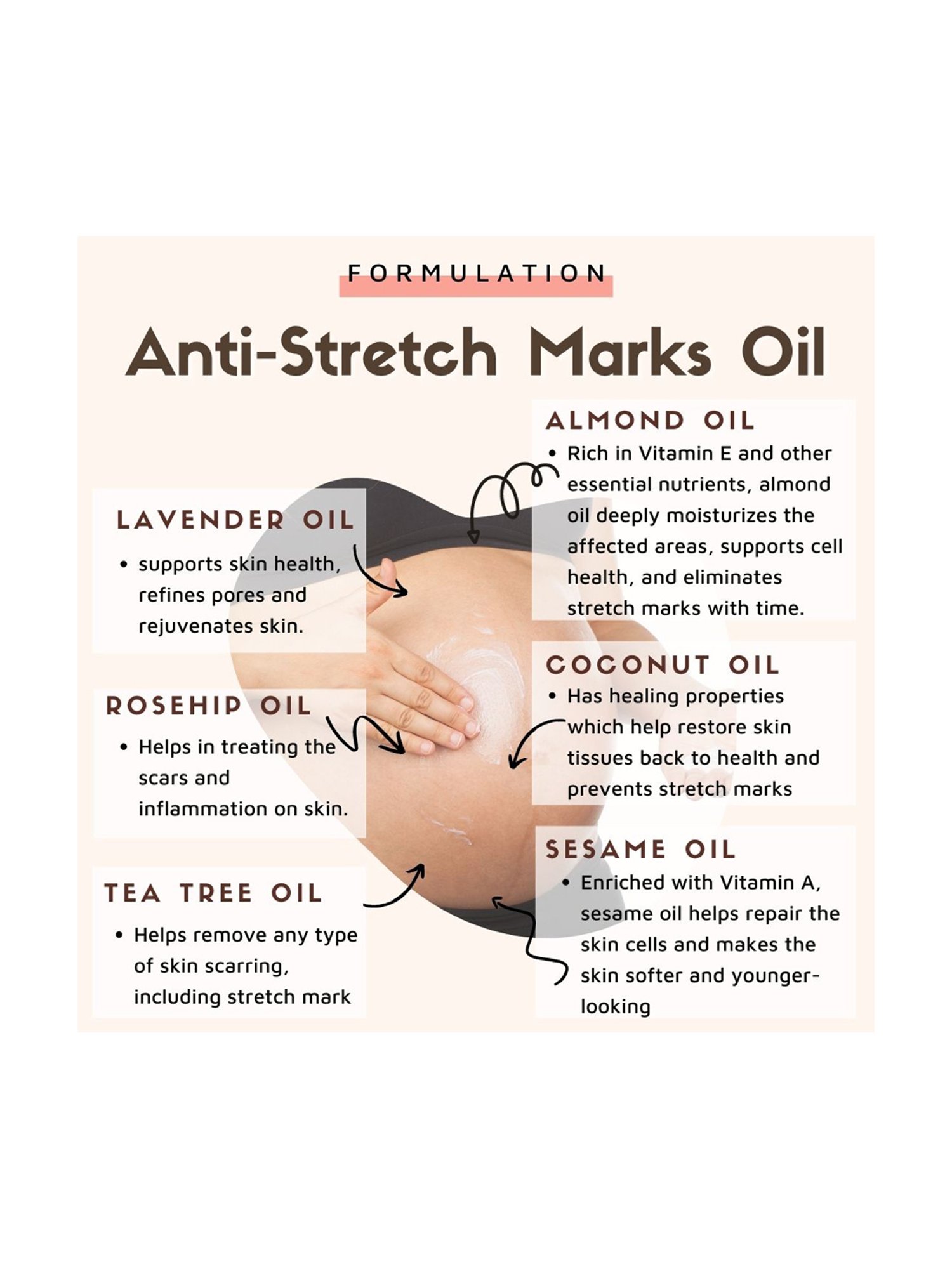 Essentia Extracts Anti-Stretch Marks Oil - 100 ml