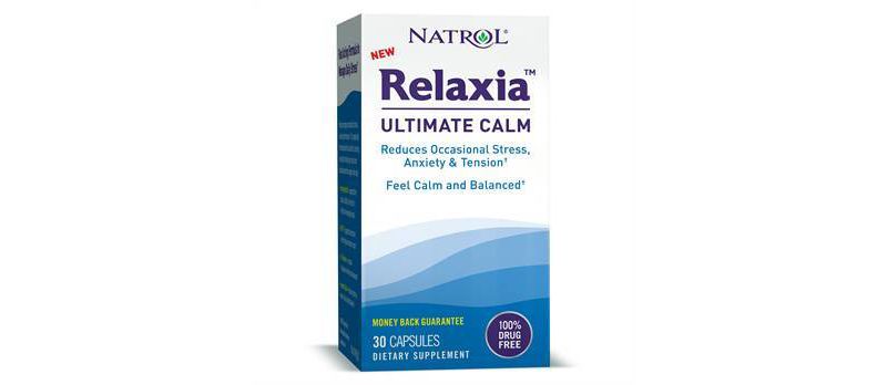 Natrol Relaxia Ultimate Calm Mood & Stress Capsules - 30ct