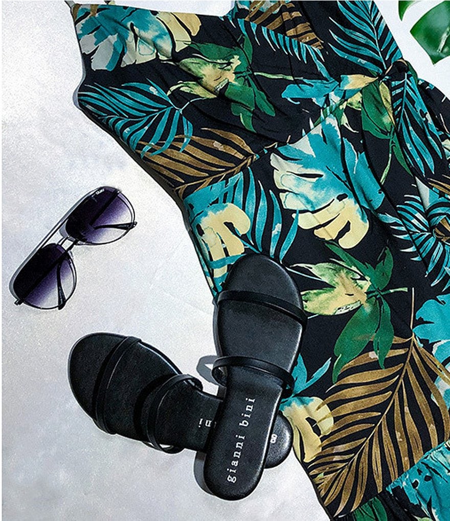 Gianni Bini Kaydie Double Band Slides