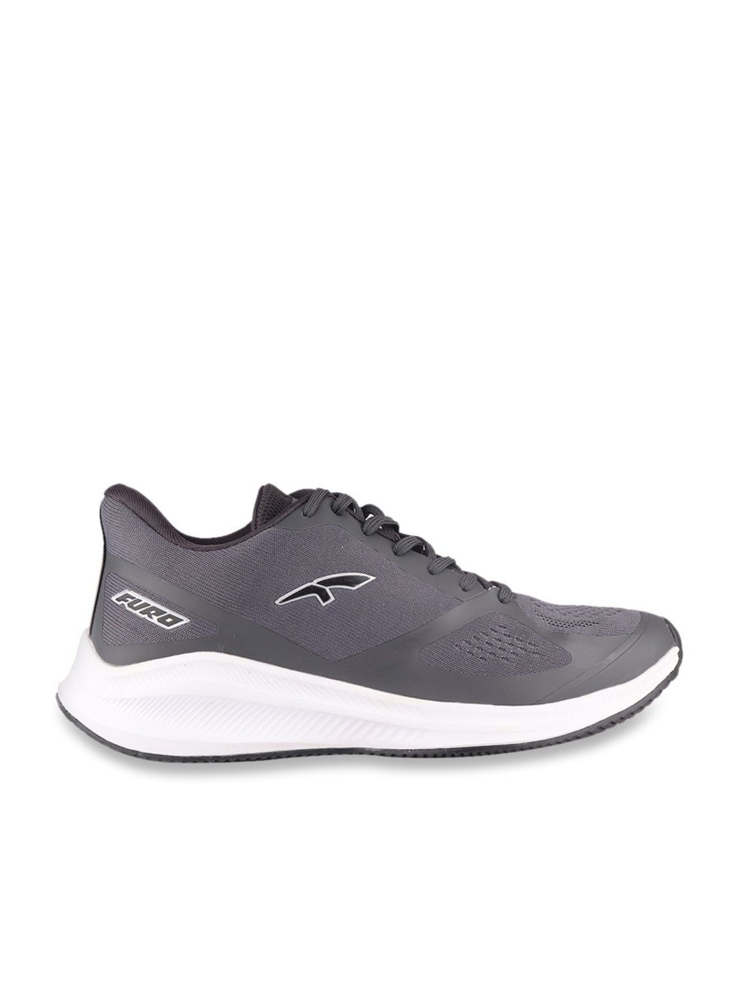 Furo by Red Chief Men's Charcoal Running Shoes