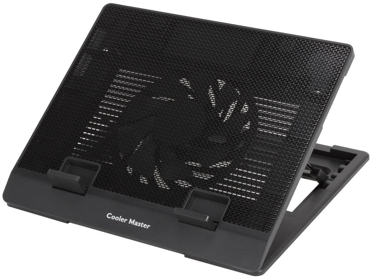 Cooler Master S100 NotePal ErgoStand Lite - Adjustable Laptop Cooling Stand with Movable Fan and 5 Ergonomic Height Settings