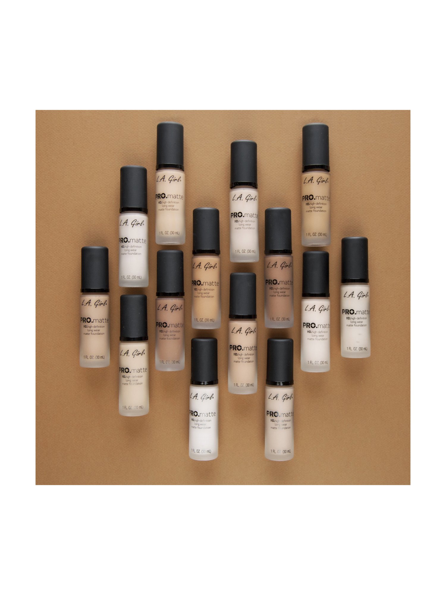 L.A. Girl HD PRO. Matte Foundation Ivory - 30 ml