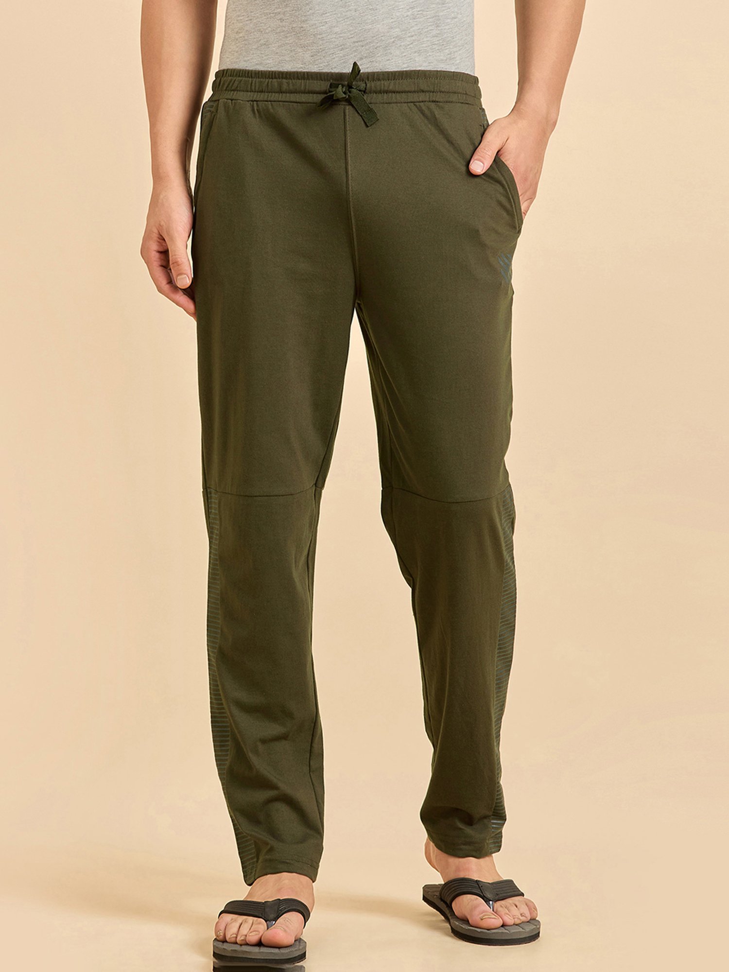 Sweet Dreams Olive Regular Fit Lounge Pants