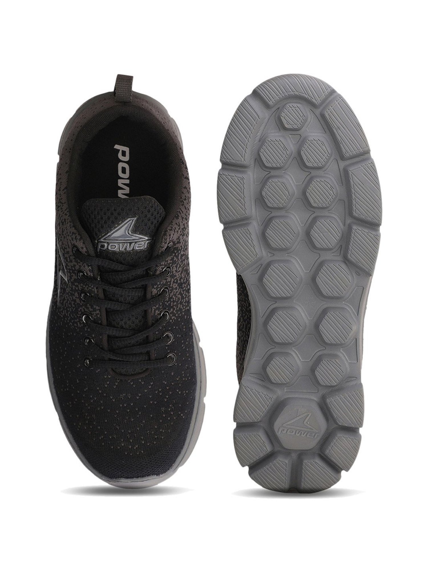 Power by Bata Men's Charcoal Running Shoes